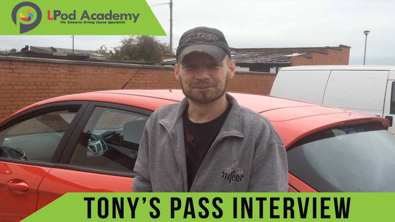 Driving Test Tips Interview With LPod Academy | Tony's Story