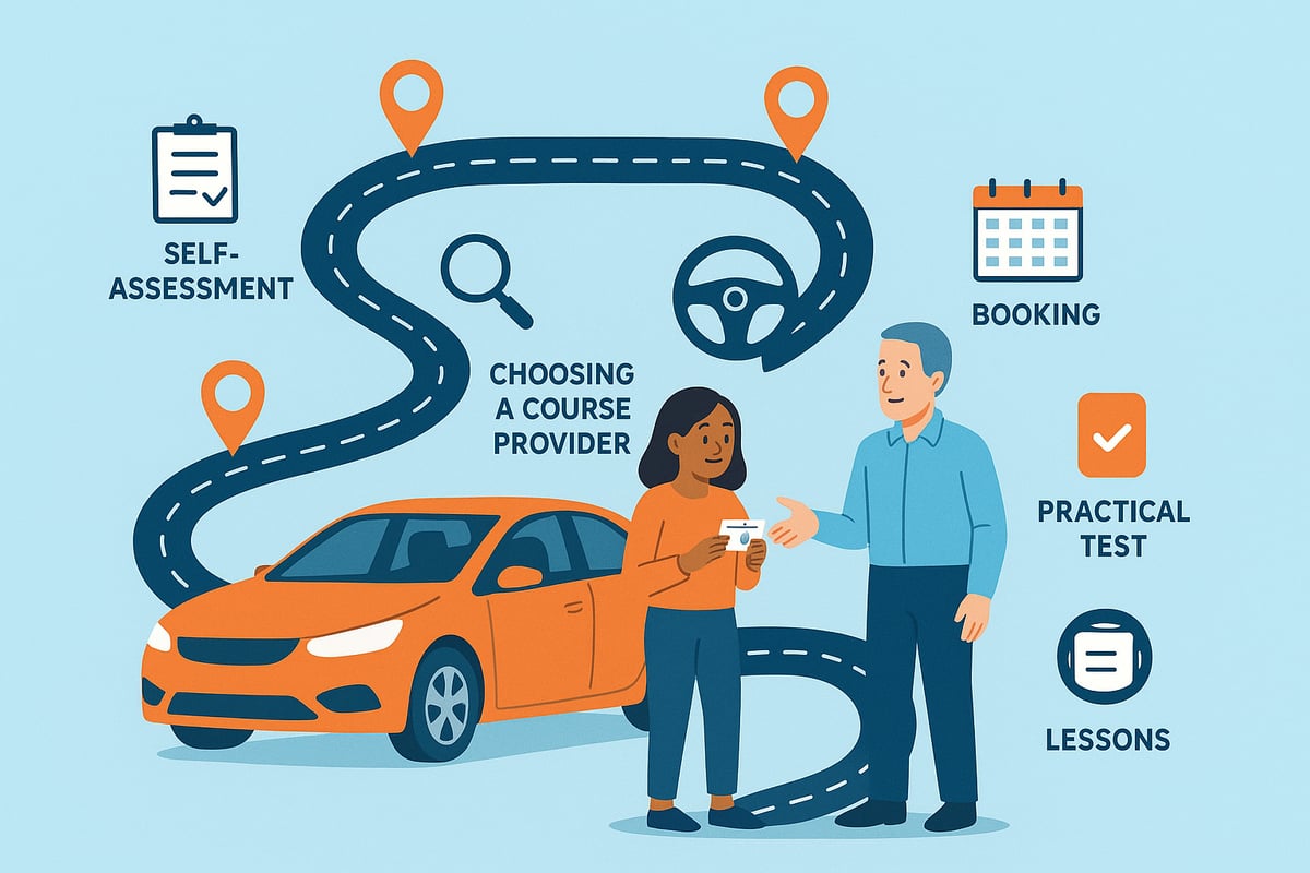 Step-by-Step: How to Get Started With an Intensive Driving Course in 2025