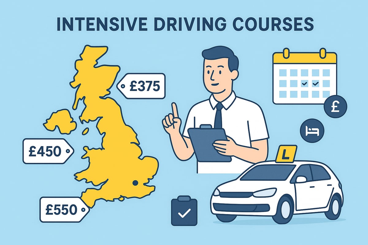Intensive Driving Course Costs in 2025: Breakdown and Trends