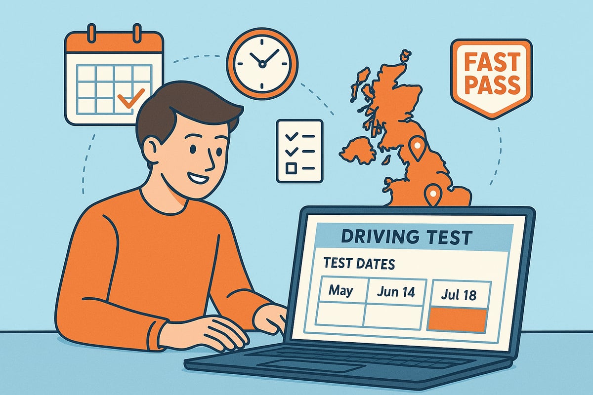 Step 2: Booking Your Fast Pass Driving Test