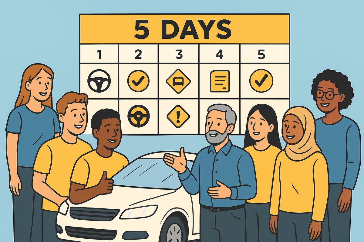 Step-by-Step: What to Expect During Your 5 Day Course