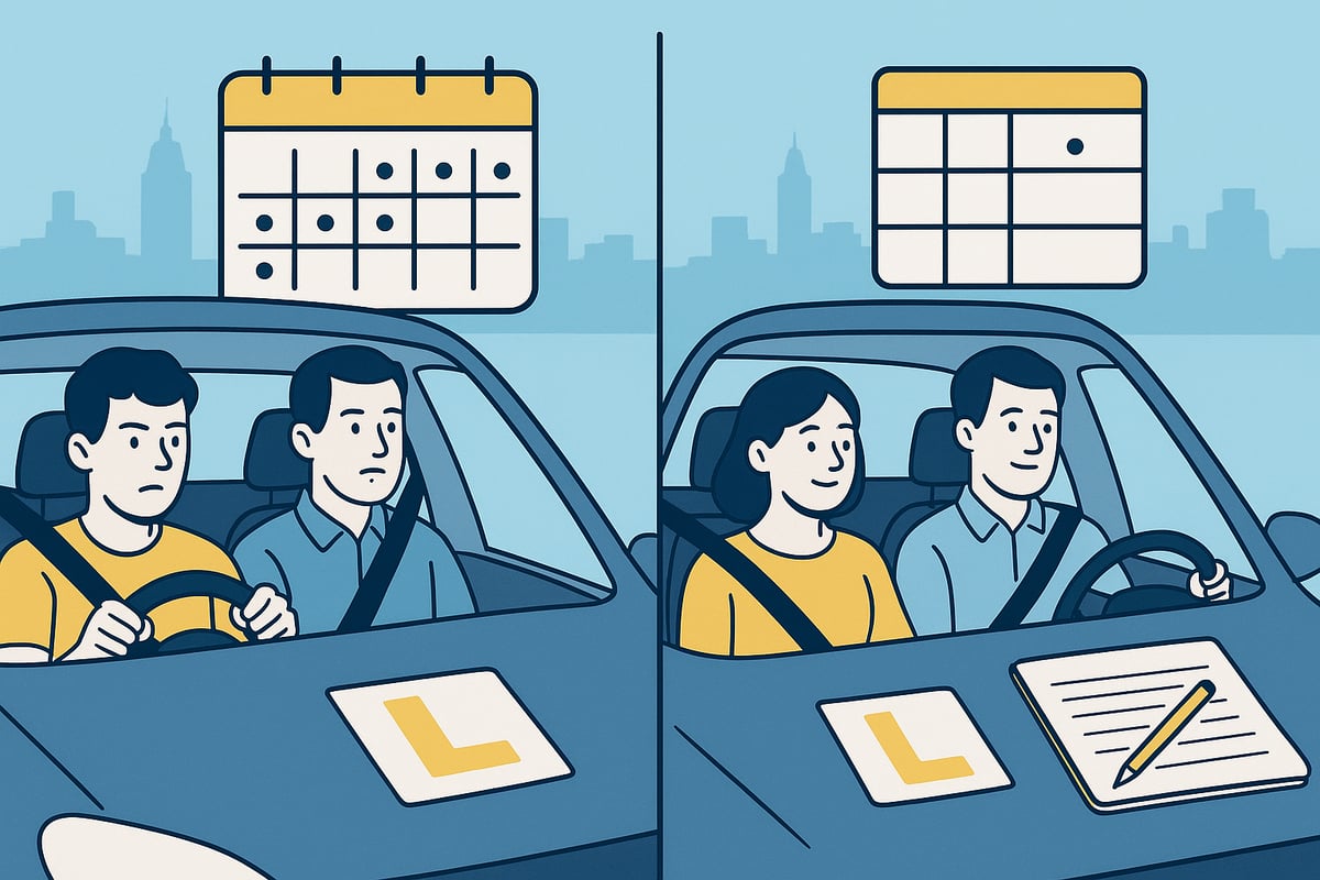 What Are Intensive Car Lessons and Traditional Driving Courses?